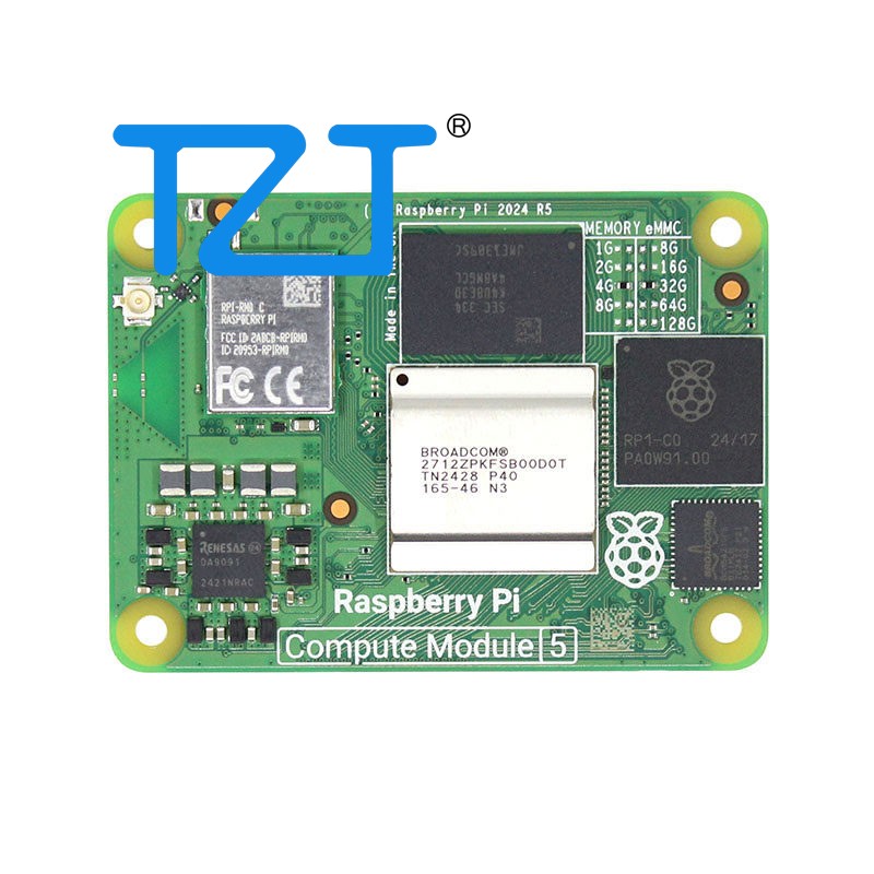 Raspberry Pi 5 8Gb Board - TZT コンピューティングモジュール 5 Bluetooth5.0 4 コア