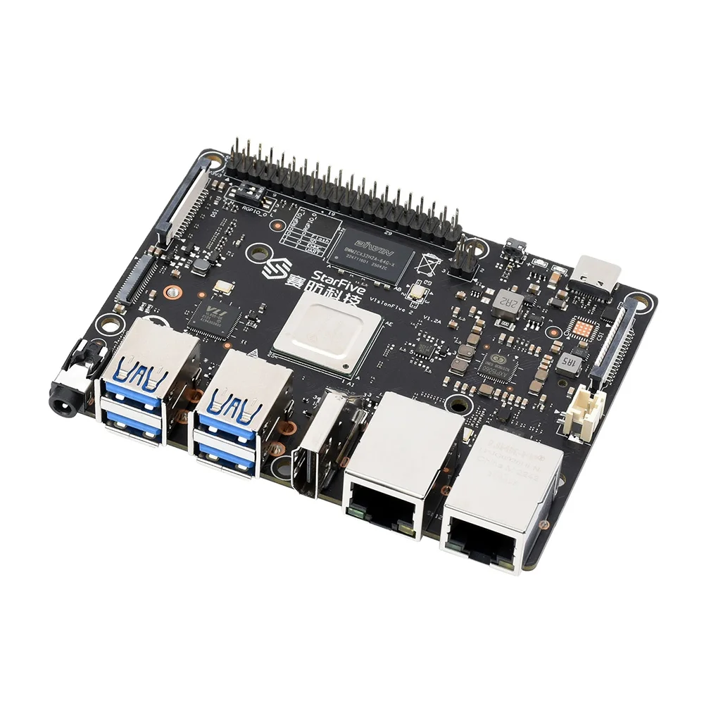 Raspberry Pi 5 8Gb Board - VisionFive2 8GB WiFi AIキット RISC-Vシングルボードコンピュータ StarFive