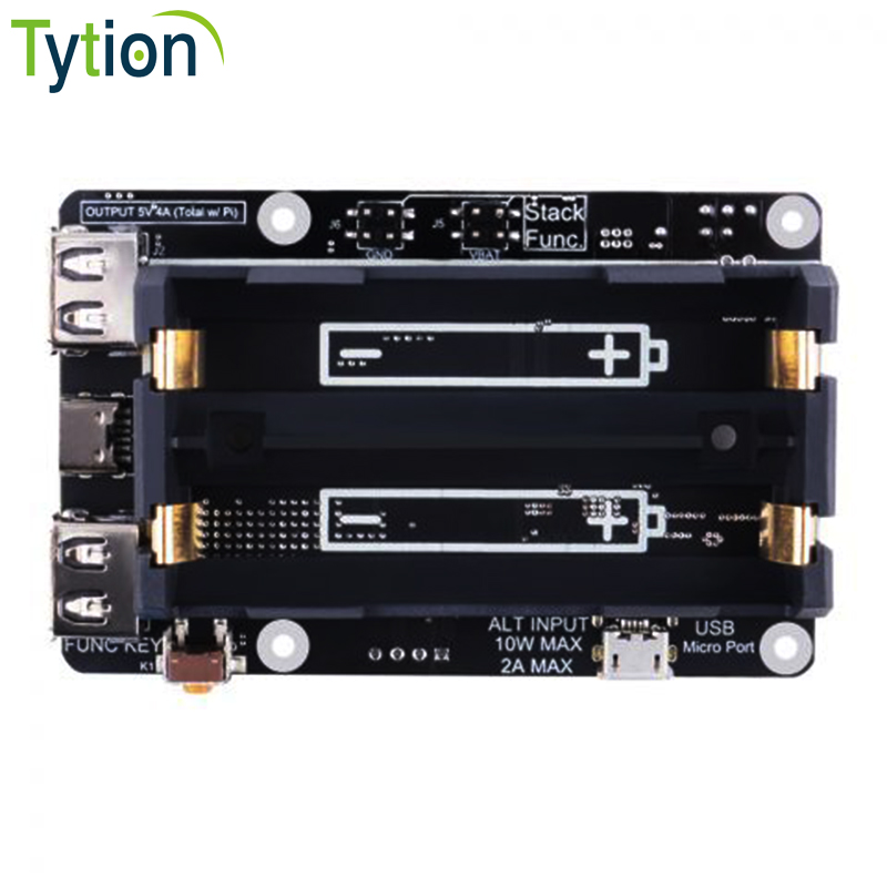 Raspberry Pi Uninterrupted Power Supply Ups 18650 - Raspberry Pi 5V 4A UPS 無停電電源装置拡張ボード