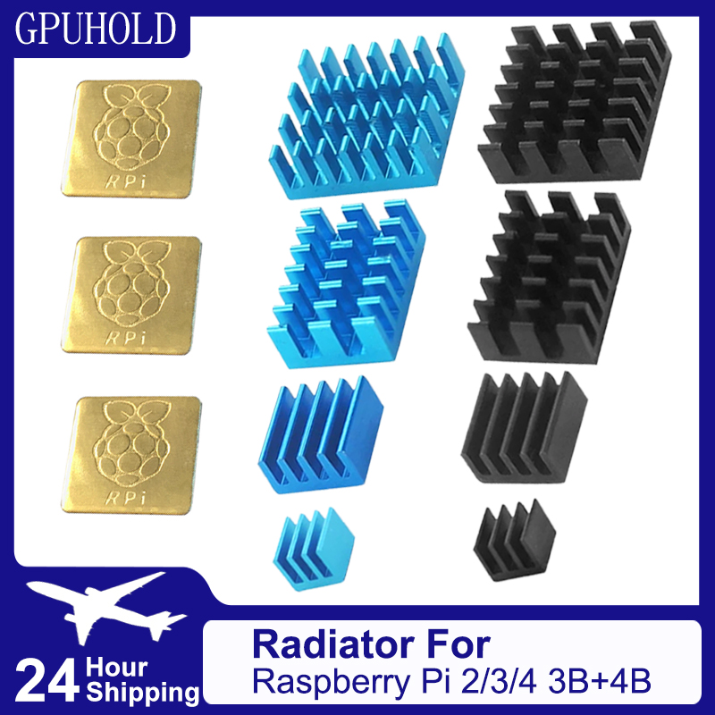 Raspberry Pi Water Cooling Kit - GPUHOLD チップセットクーラー 4 個/5 個ラズベリーパイ 2/3/4