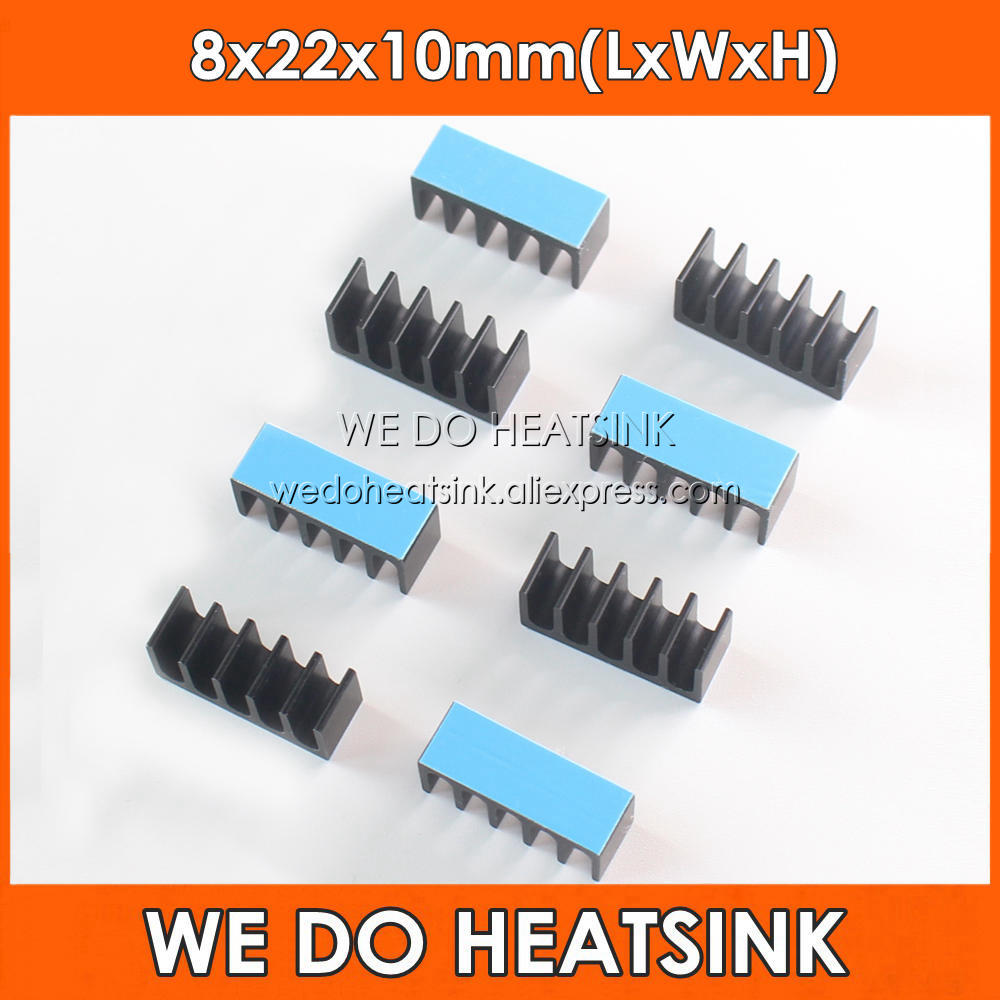 WE DO ヒートシンク 8x22x10mm アルミニウム黒 - Raspberry Pi Water Cooling Kit のレビューと価格