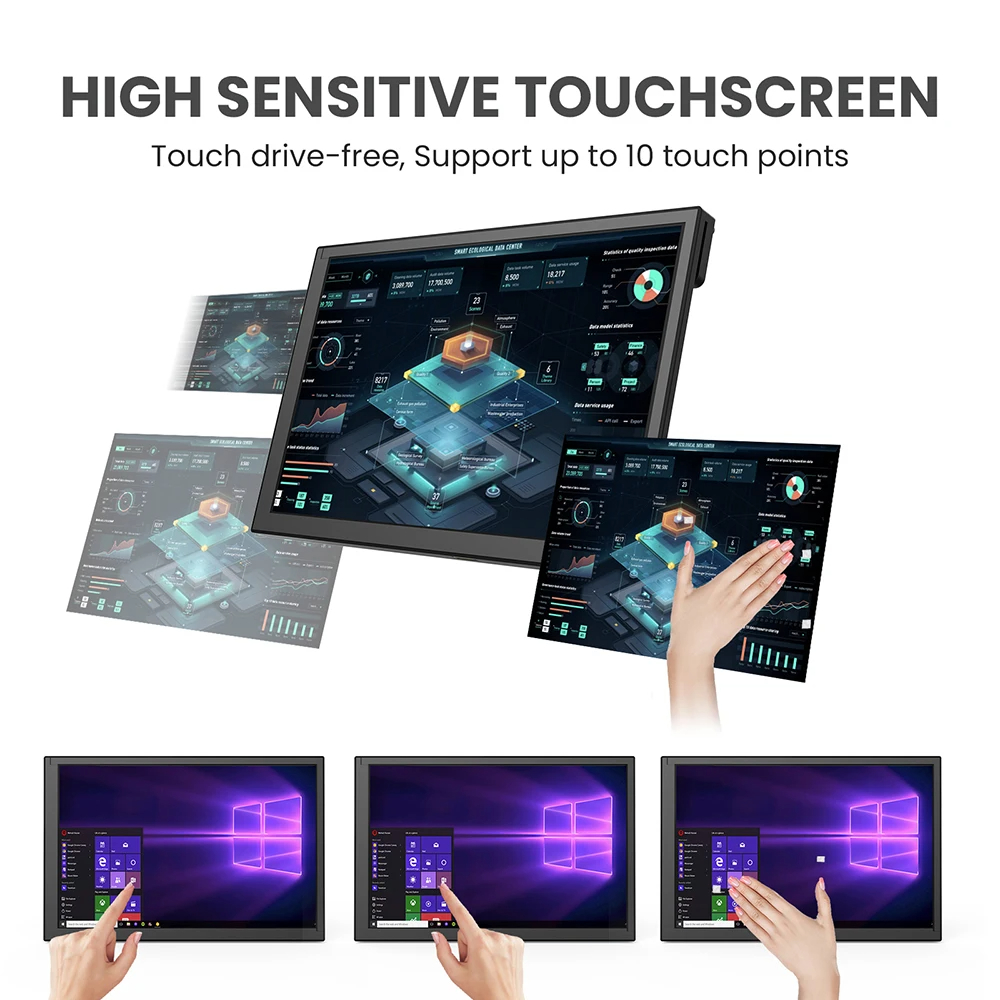 Eyoyo 10.1インチ静電容量式タッチスクリーン、Ras - Raspberry Pi 10.1 Inch Capacitive Touch Screen Ips のレビューと価格