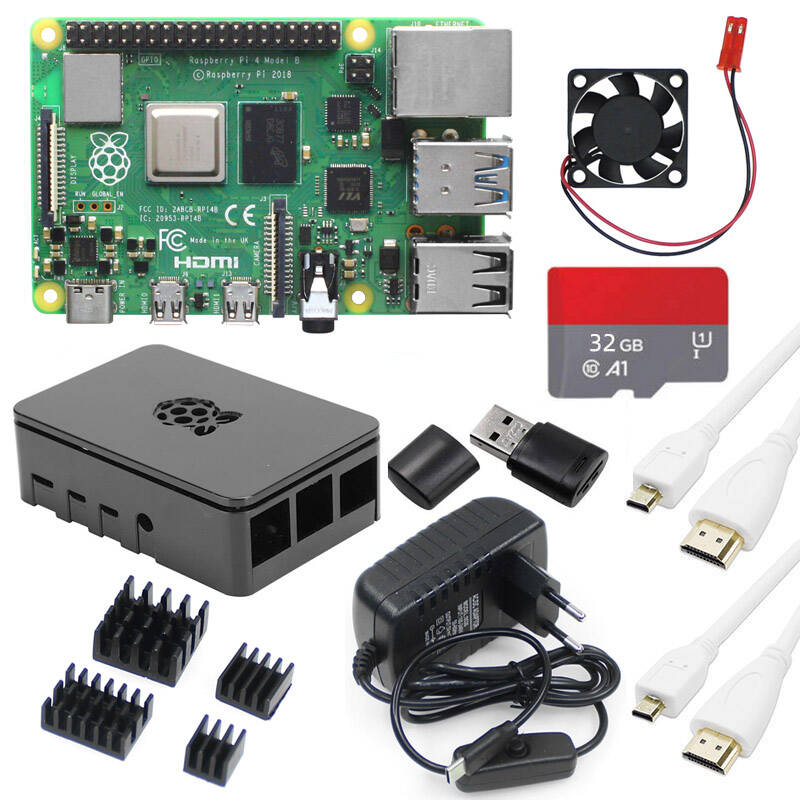 Raspberry Pi 4B 8GBベーシックキット（ケー - Raspberry Pi 4 8Gb Ram Kit のレビューと価格