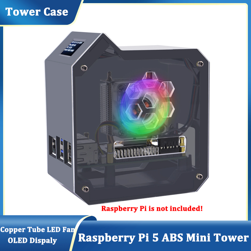 GeeekPi Raspberry Pi 5 ABSミニタワ - Argon One V3 M.2 Nvme Case のレビューと価格