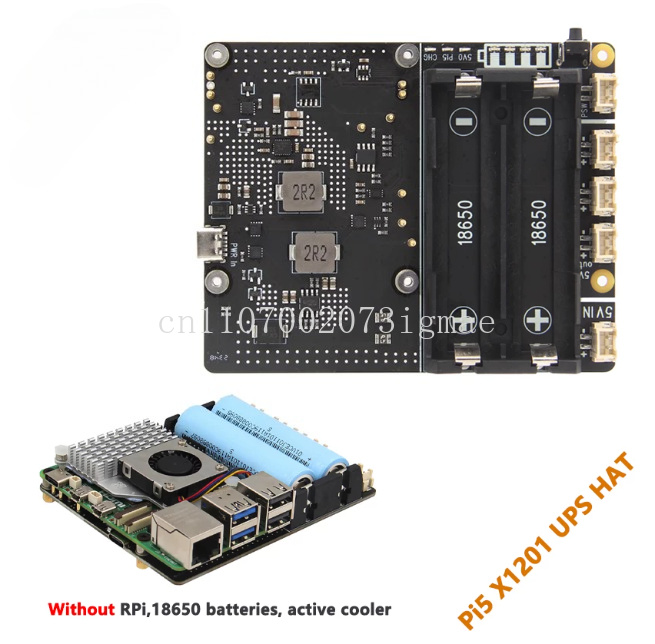Raspberry Pi 5 X1201 UPS電源管理拡張 - Raspberry Pi Uninterrupted Power Supply Ups 18650 のレビューと価格