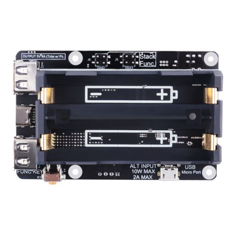 Raspberry Pi 5V 4A UPS 無停電電源装置 - Raspberry Pi Uninterrupted Power Supply Ups 18650 のレビューと価格