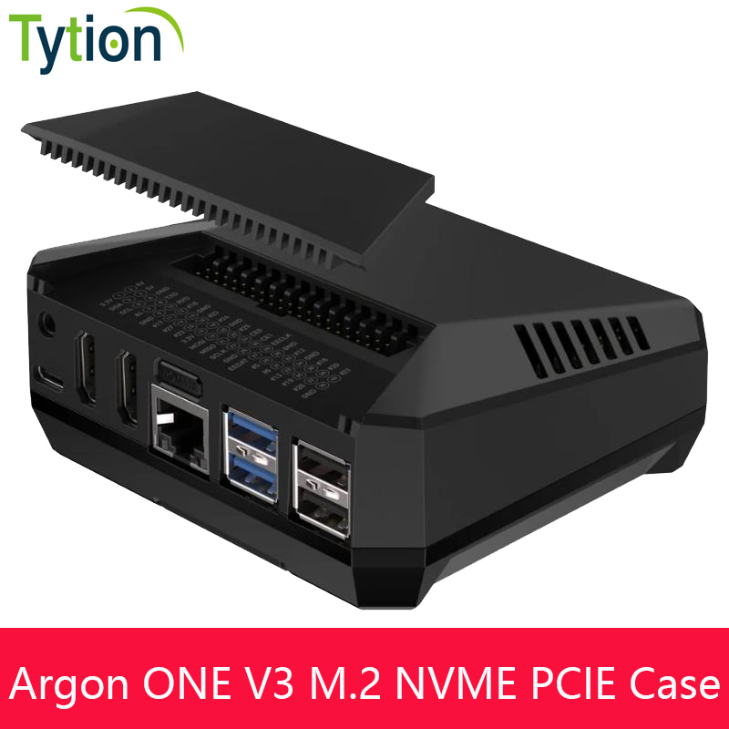 ファン内蔵アルミニウム合金ハウジング,Raspberry P - Argon One V3 M.2 Nvme Case のレビューと価格